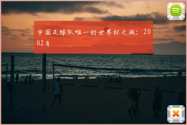 中国足球队唯一的世界杯之旅:2002年